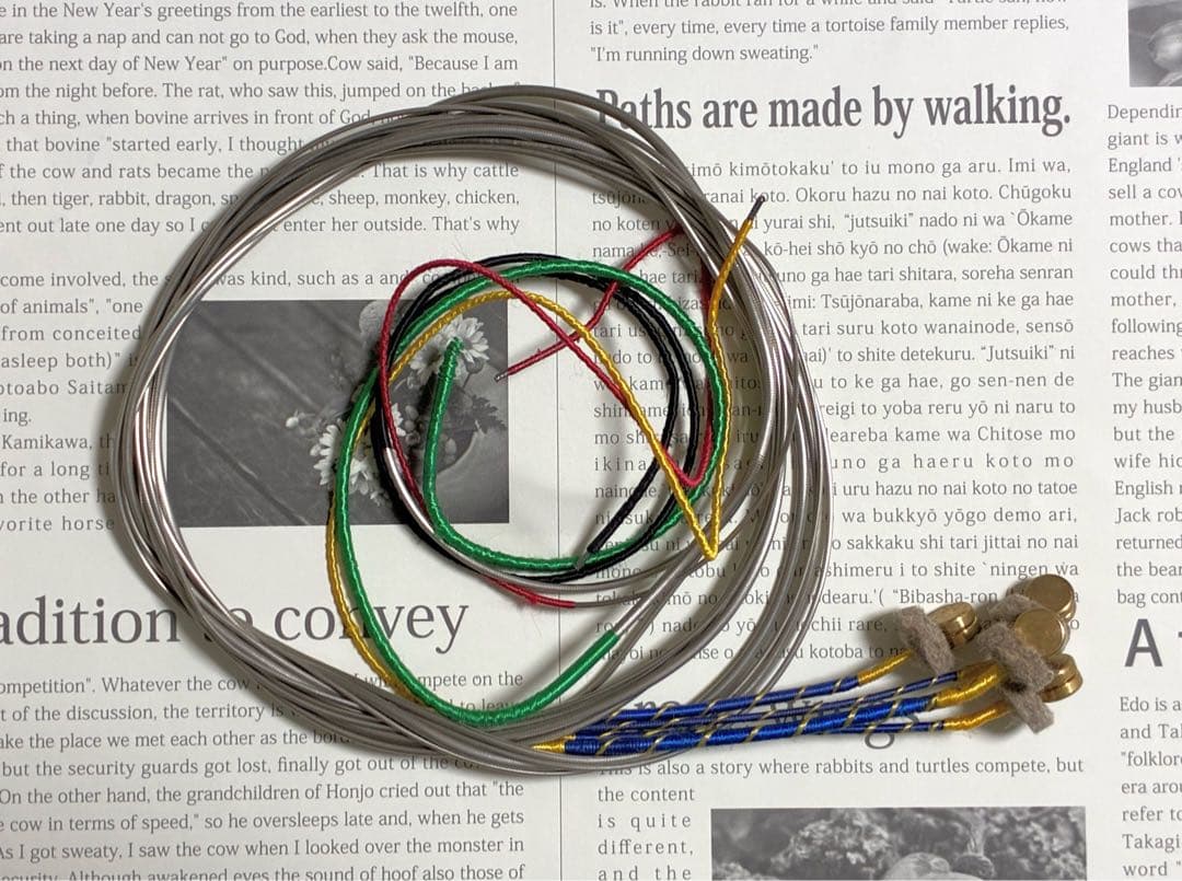 コントラバス弦　Helicore Orchestral 4弦（GDAE）1セット