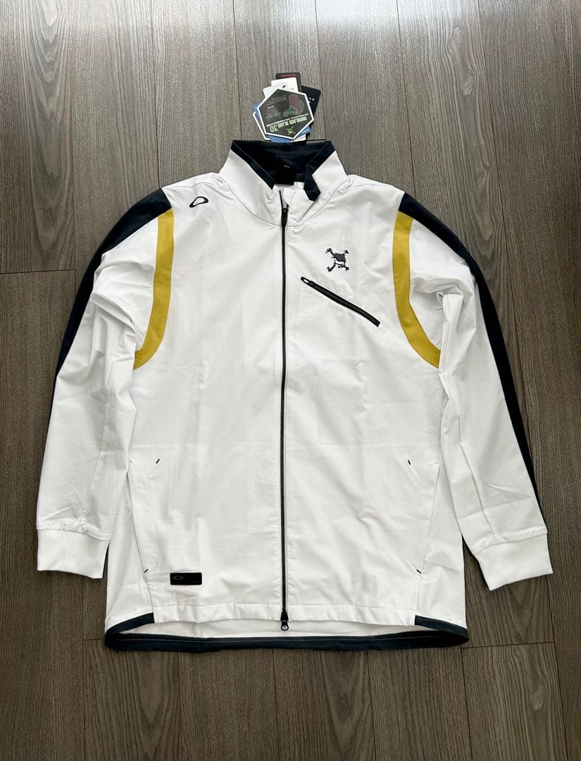 新品 OAKLEY オークリー 立体ゴルフジャケット UPF50 耐久撥水XXL