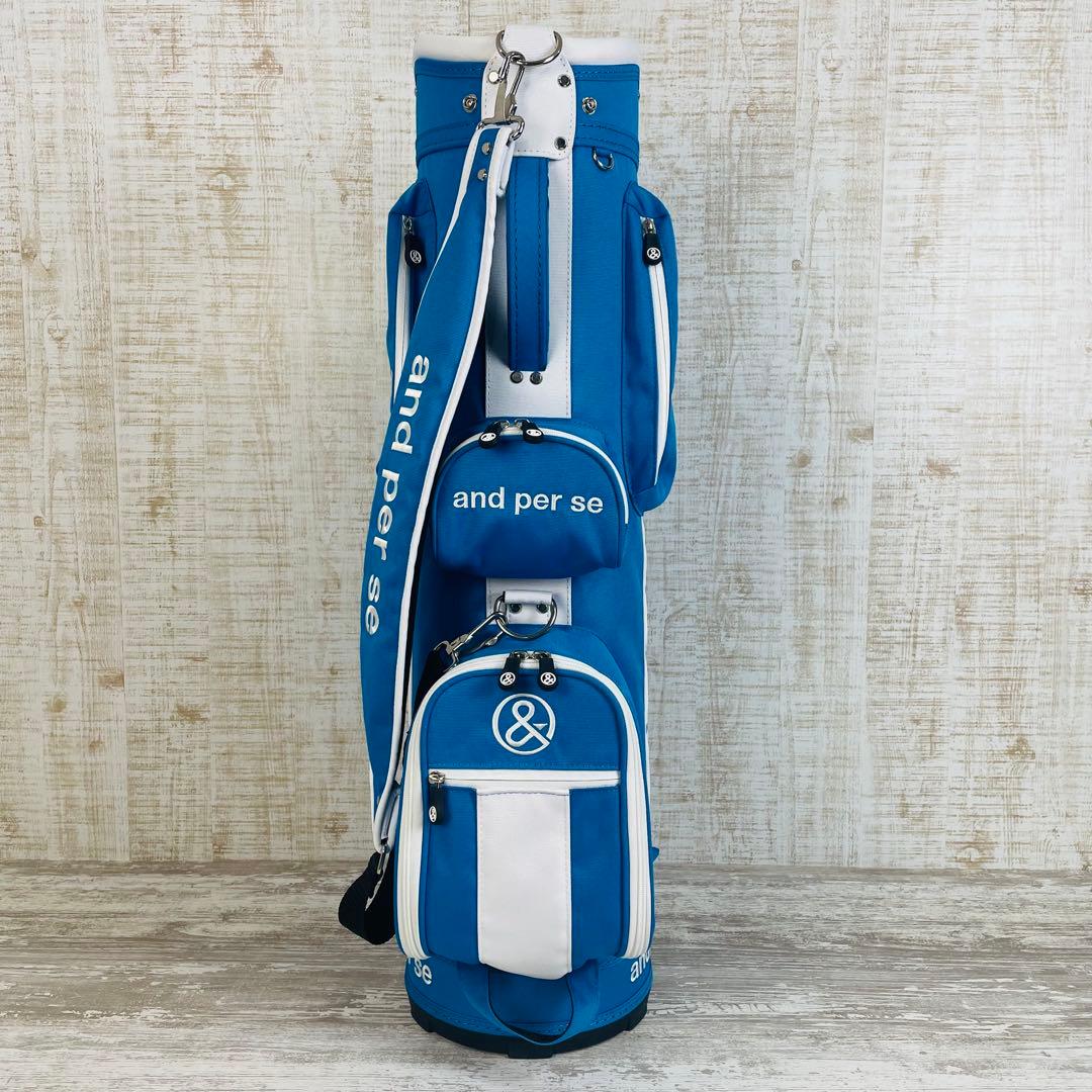 and per se CADDY BAG アンパスィ スポーティーキャディバッグ