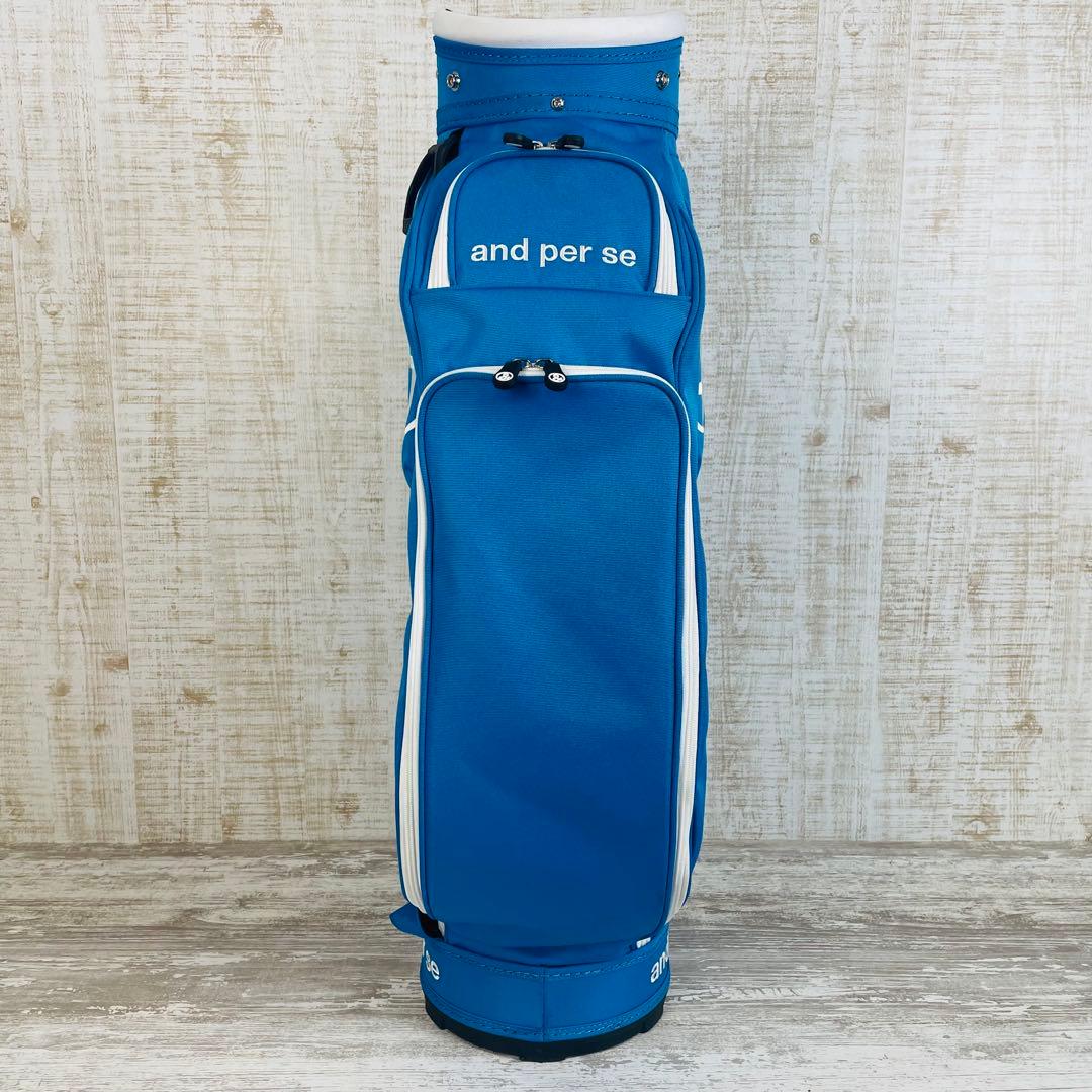 and per se CADDY BAG アンパスィ スポーティーキャディバッグ