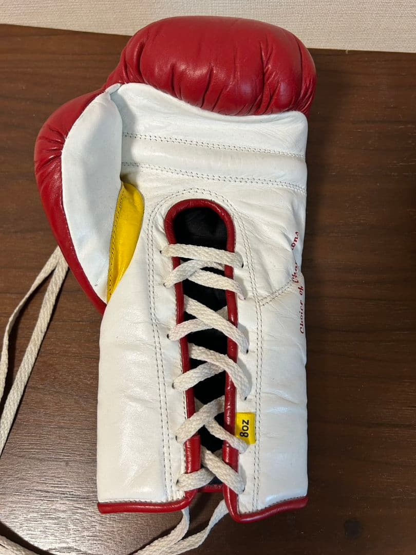 EVERLAST ボクシンググローブ 赤白