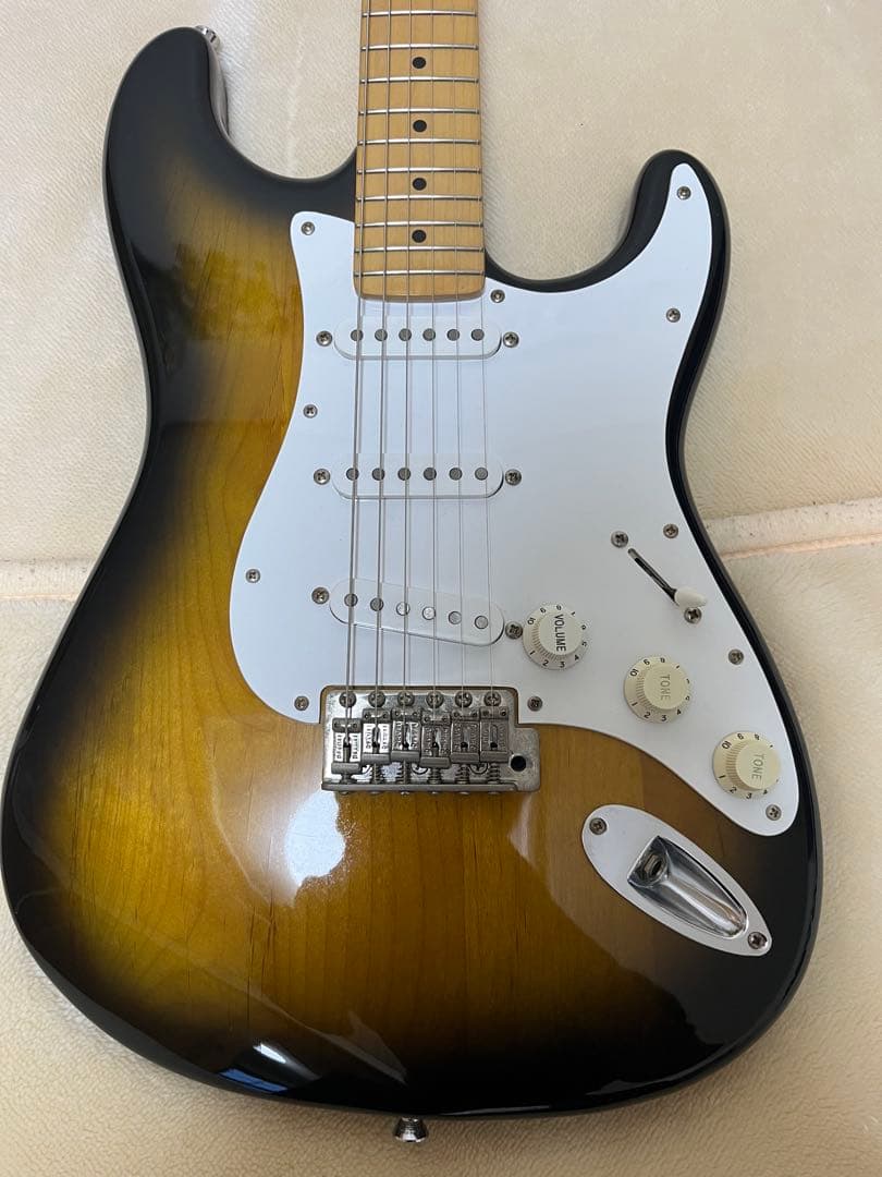 【調整済】Grassroots グラスルーツ　ストラト　エレキギター　低弦高