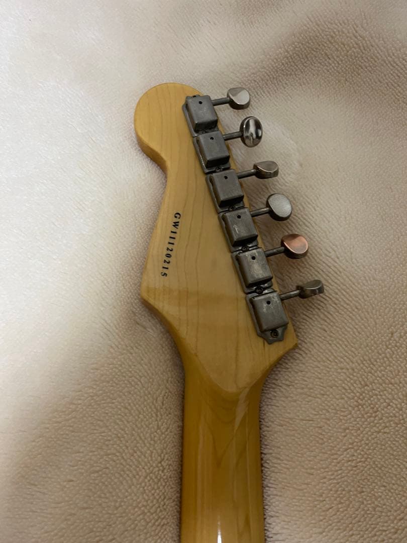 【調整済】Grassroots グラスルーツ　ストラト　エレキギター　低弦高