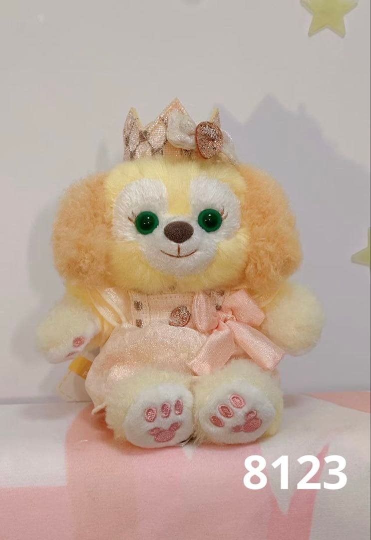 お顔厳選❗️上海ディズニー　バースデー　クッキーアン肩のせ➕ぬいぐるみSS