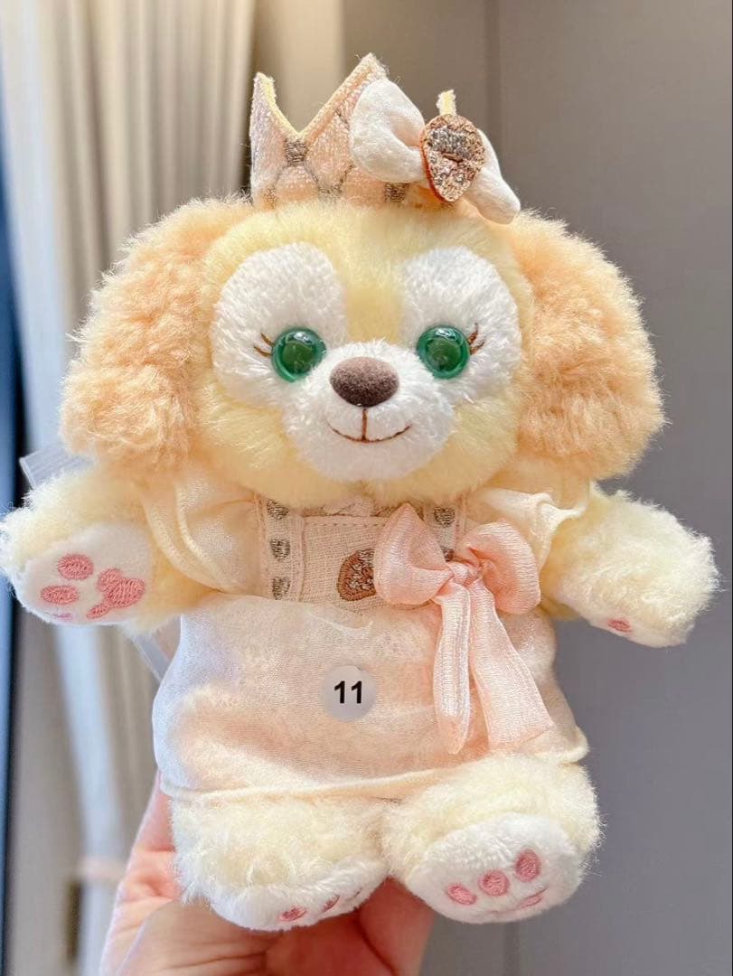 お顔厳選❗️上海ディズニー　バースデー　クッキーアン肩のせ➕ぬいぐるみSS