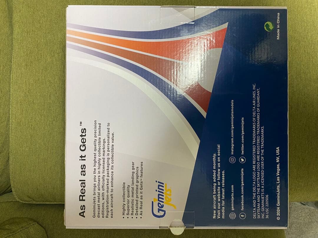 r*k様 傷ありGemini Jets Airbus A350-900 デルタ航