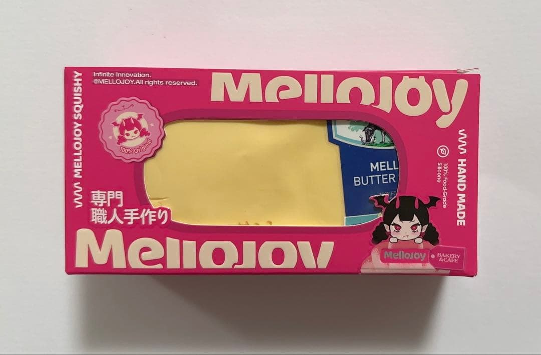 Mellojoy バター メロジョイ 新バター スクイーズ 旧箱 青タグ