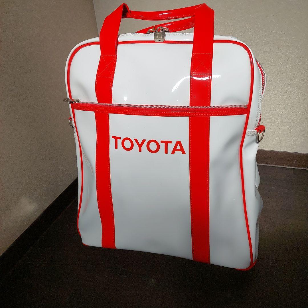 取っ手付きリュック　トヨタ　レトロ　非売品