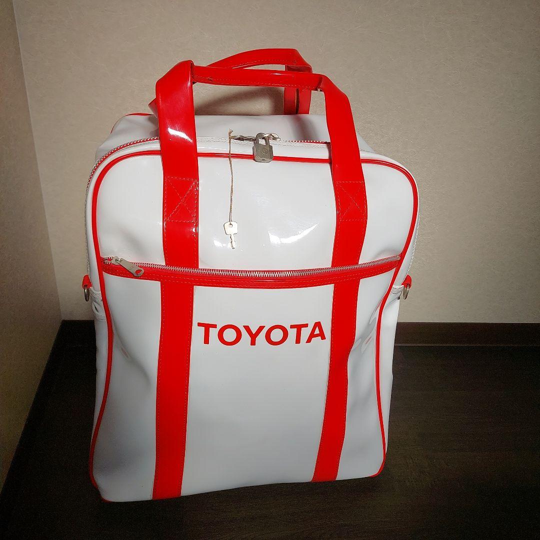 取っ手付きリュック　トヨタ　レトロ　非売品
