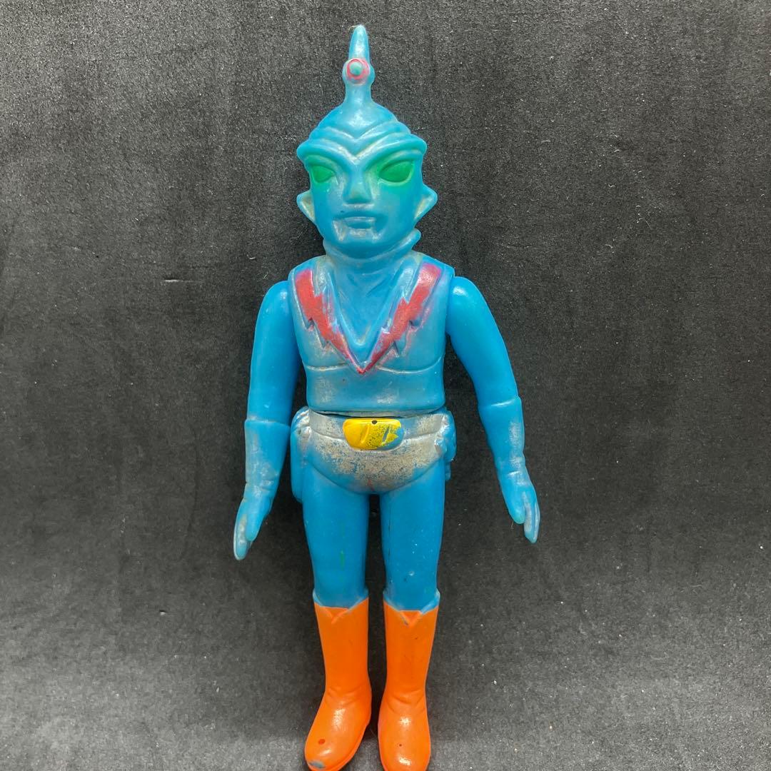 流星人間ゾーン 無版権 パチ ソフビ 当時物