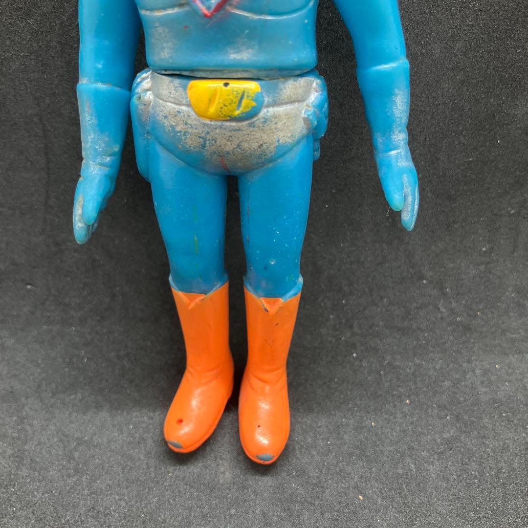 流星人間ゾーン 無版権 パチ ソフビ 当時物