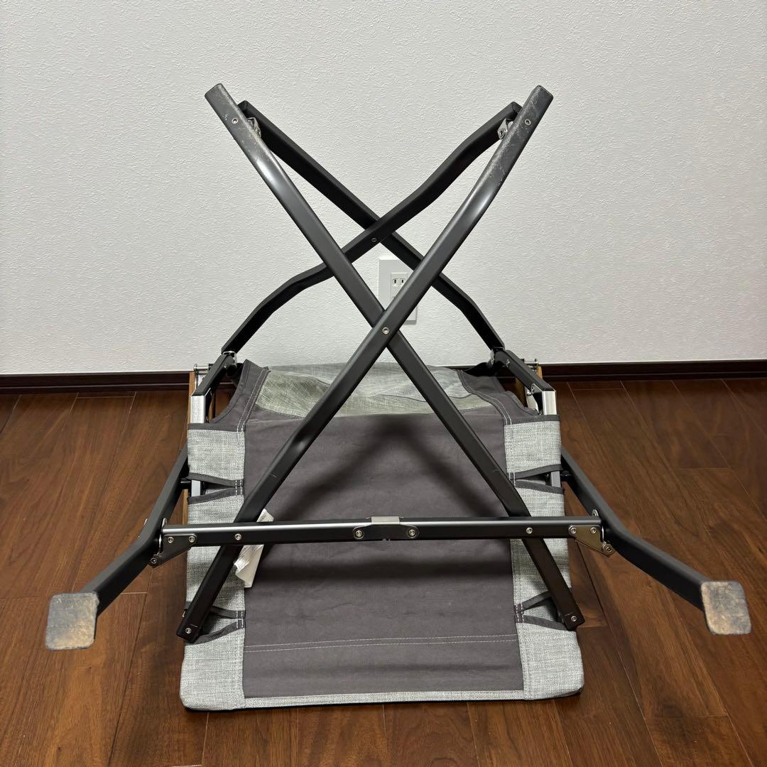  peak 65周年 ローチェア ショート　メランジグレー　1脚