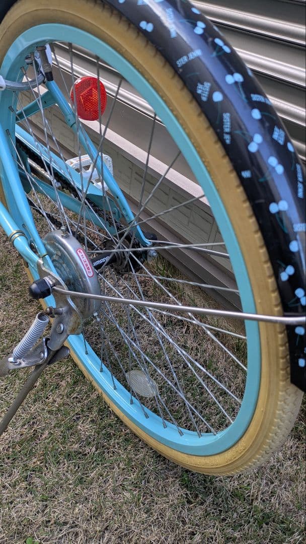 22インチ　女の子　自転車