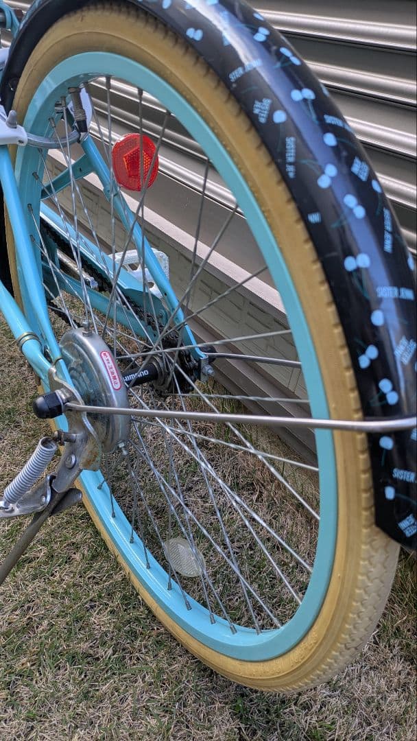 22インチ　女の子　自転車