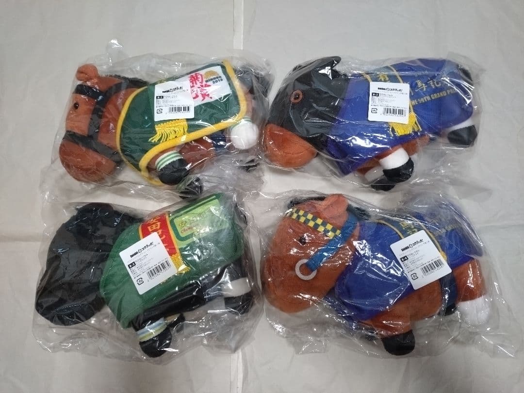 サラブレッドコレクション　スクラッチ　第八第　馬服ぬいぐるみ　コンプリートセット