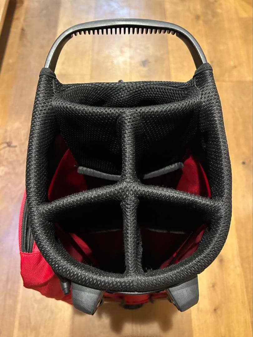 LOUDMOUTH キャディーバッグ　レッド