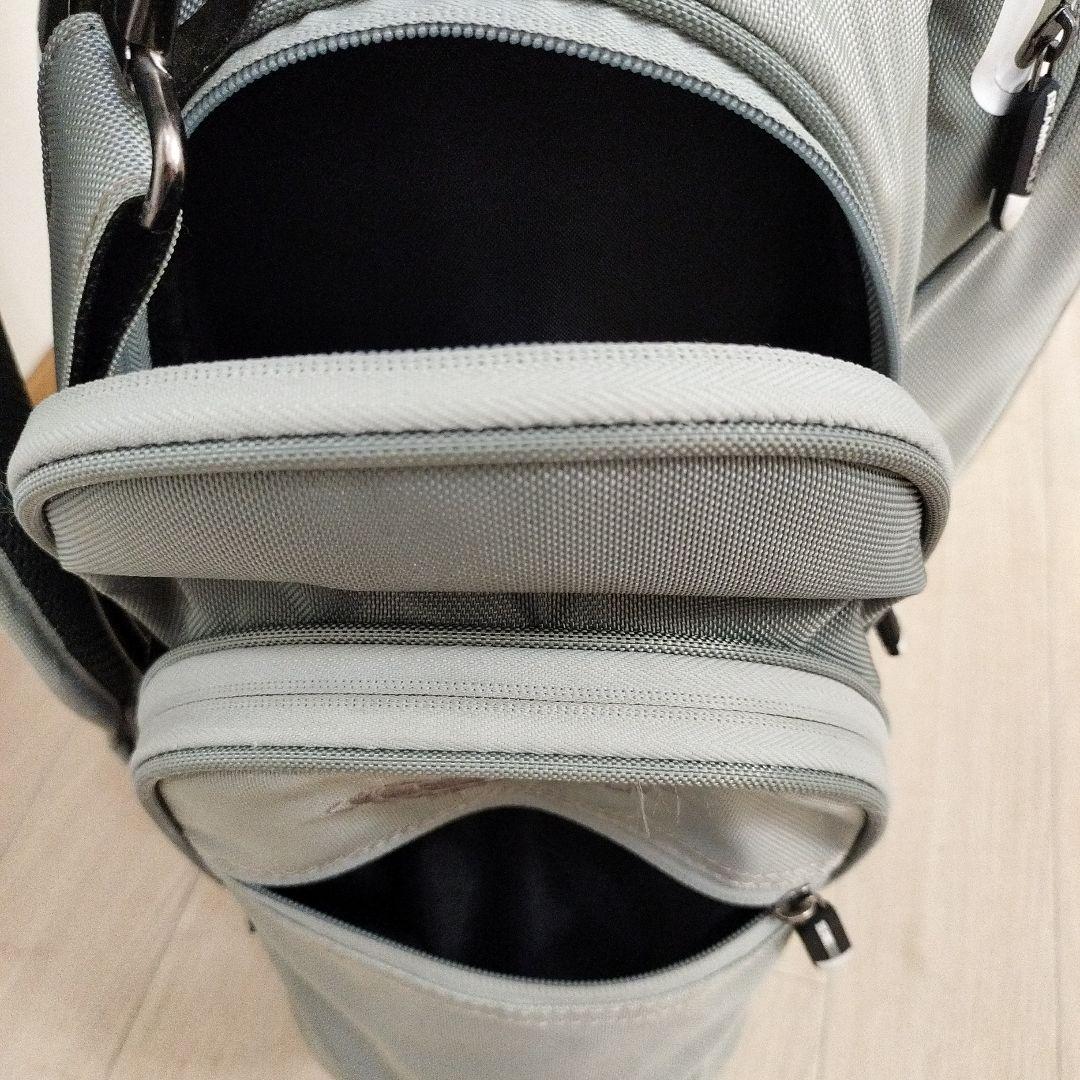 BEAMS GOLF キャディバッグ グレー　ビームス