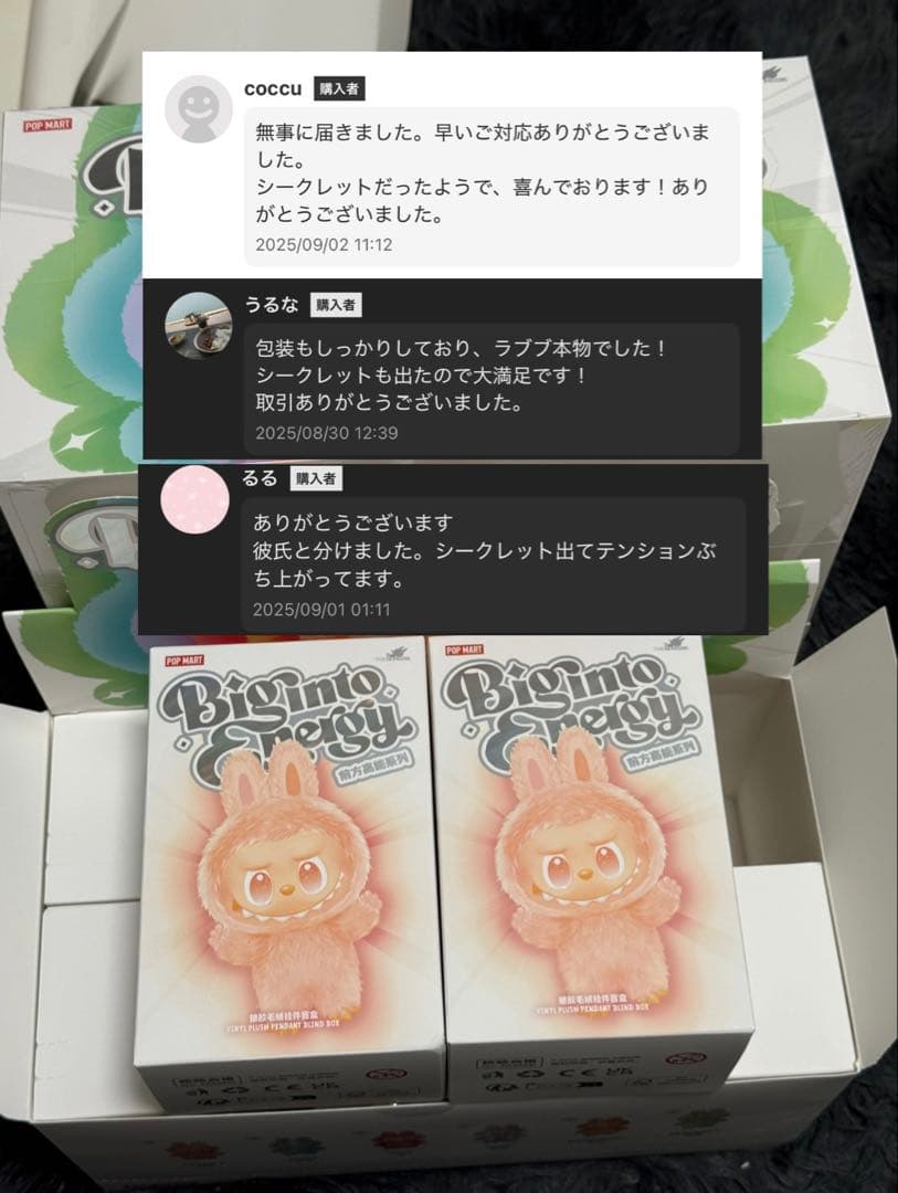 Labubu Big into Energy 2箱