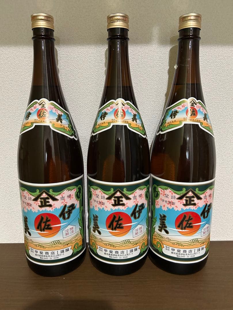 【新品未開封】伊佐美 本格焼酎 25% 1800ml 5本セット