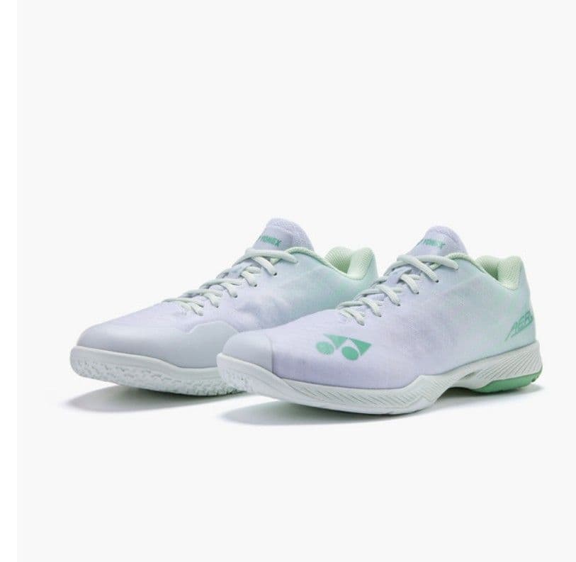 YONEX　バドミントンシューズ　エアラスZワイド　W/グリーン　25.5