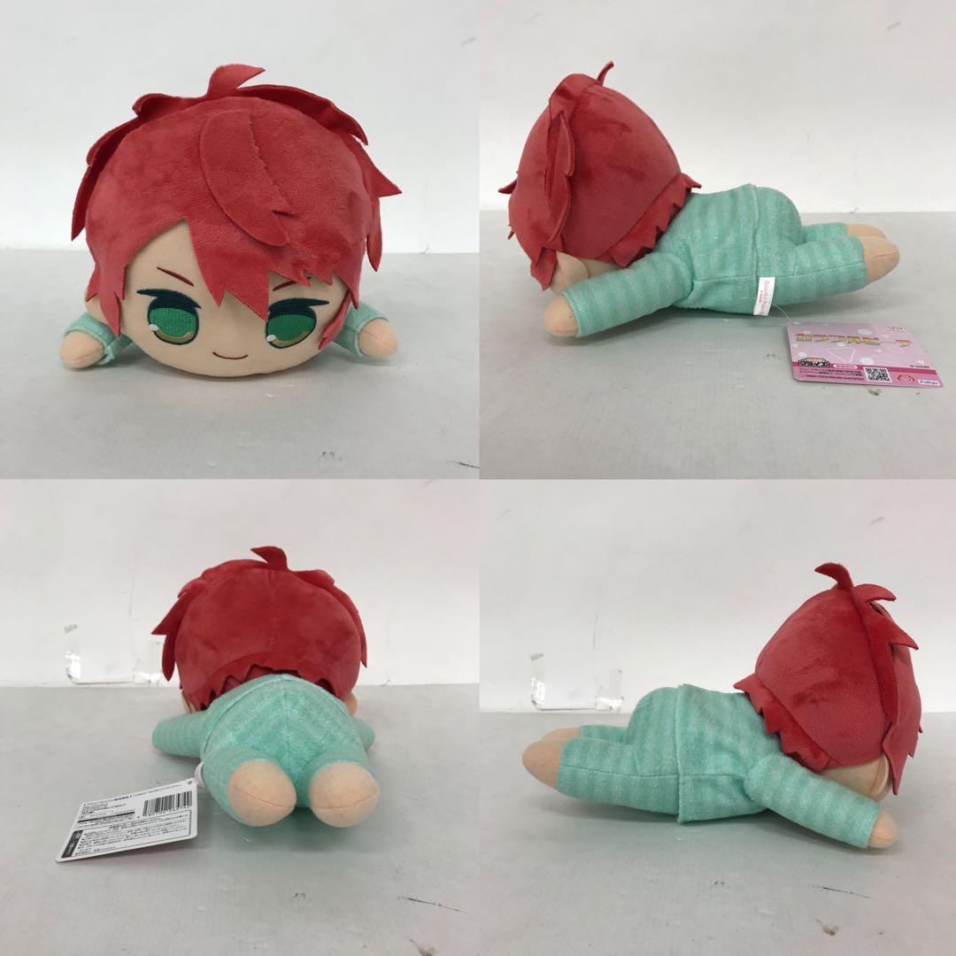 カラフルピーチ ねそべりBIGぬいぐるみ きゅるまるイラストロングクッション