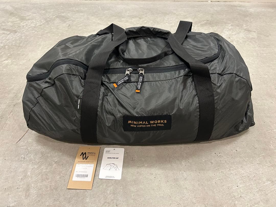 ミニマルワークス シェルターGP (PREMIUM) チャコール