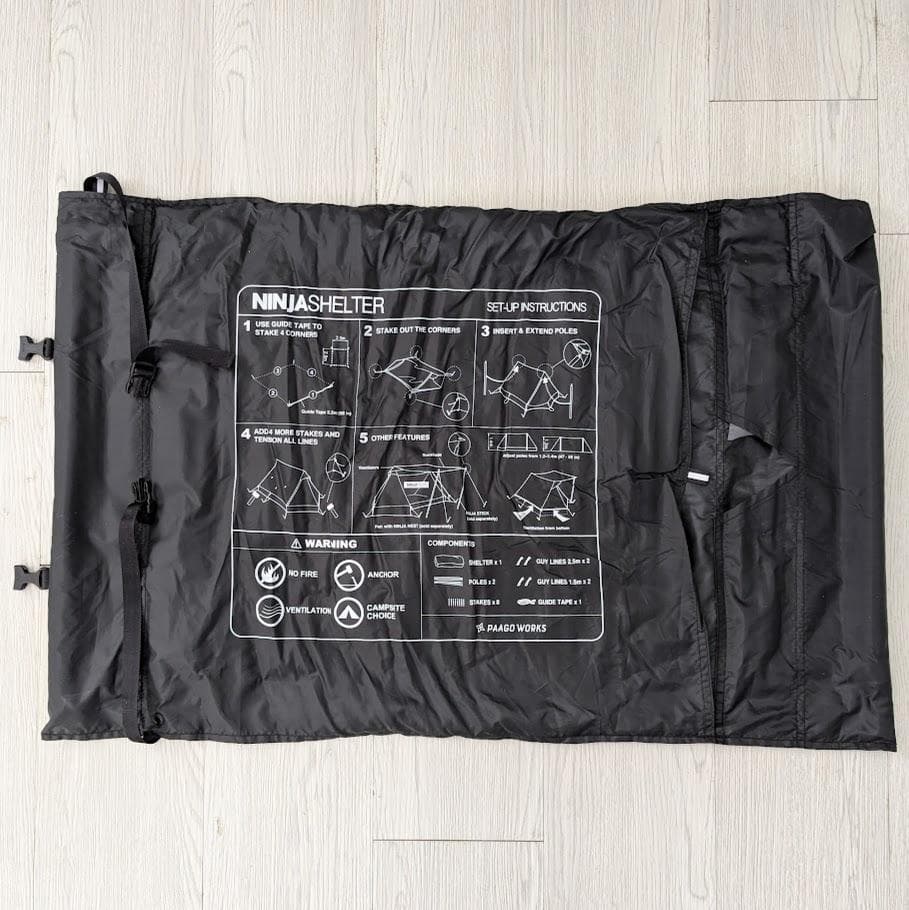 NINJA SHELTER ポール付き