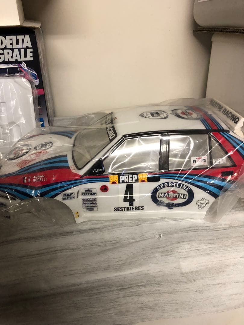 もりっぺ様　タミヤ　ランチアデルタ　ラジコン