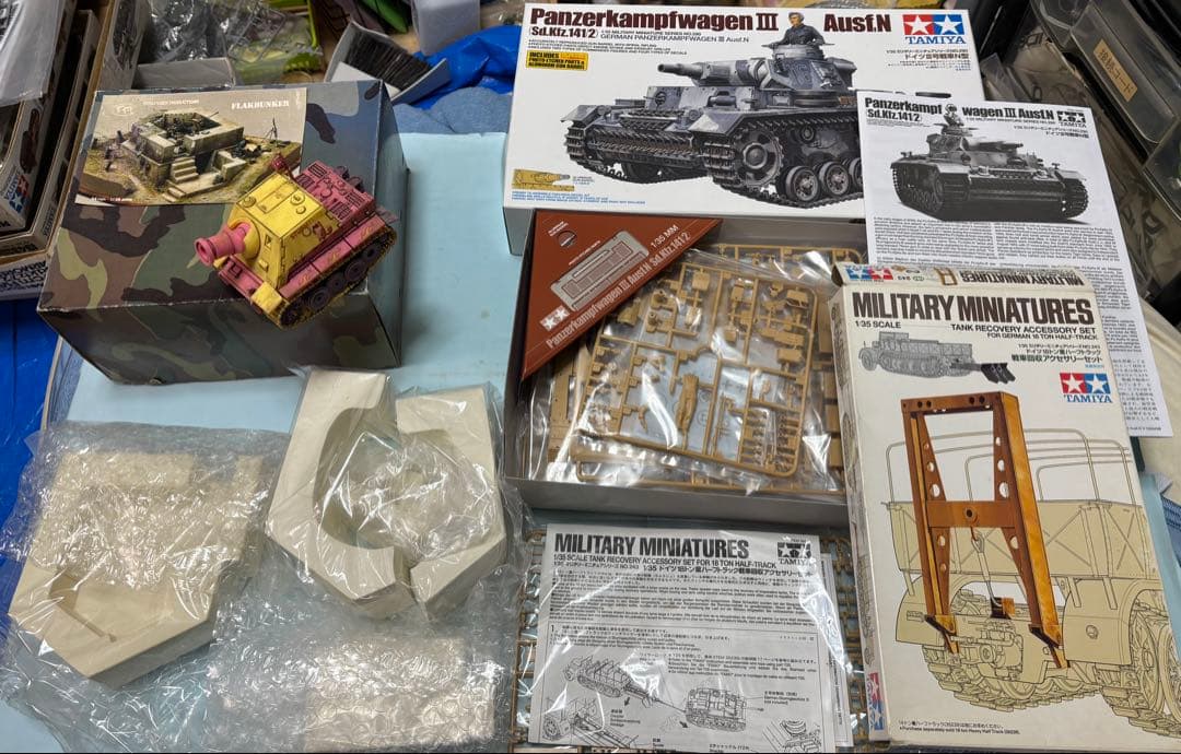 1/35 ドイツ軍もの　未組立品ほか