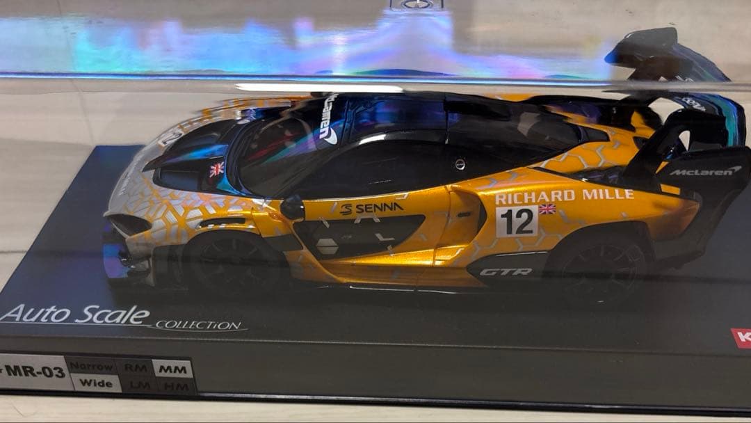 ミニッツ　McLaren Senna GTR オレンジボディ