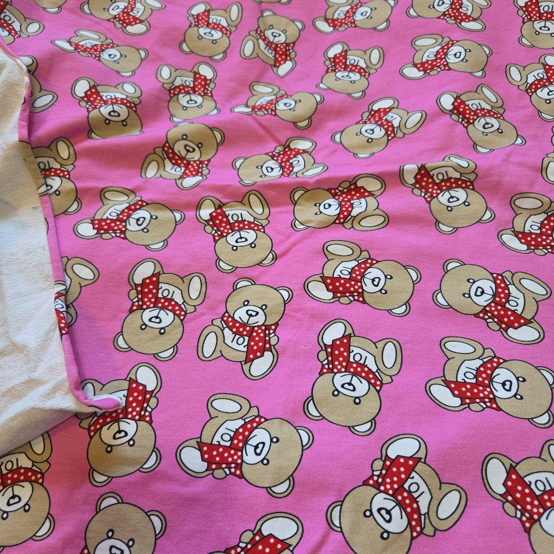 犬服 クマ柄 オーダー可能生地