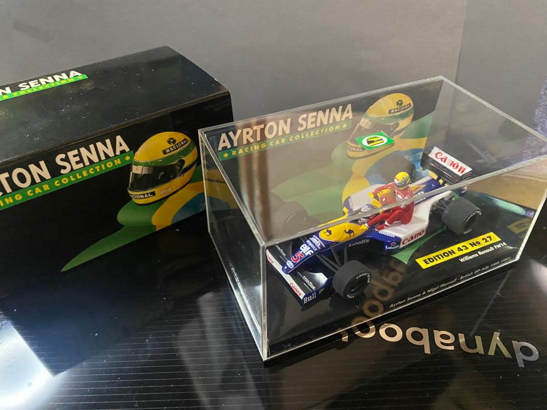 1/43ウィリアムズFW14 ルノー ライドオン セナ イギリスGP 1991