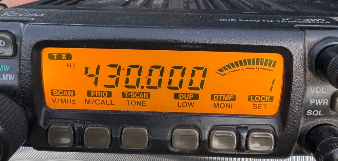 ICOM IC-207D 無線機一式セット