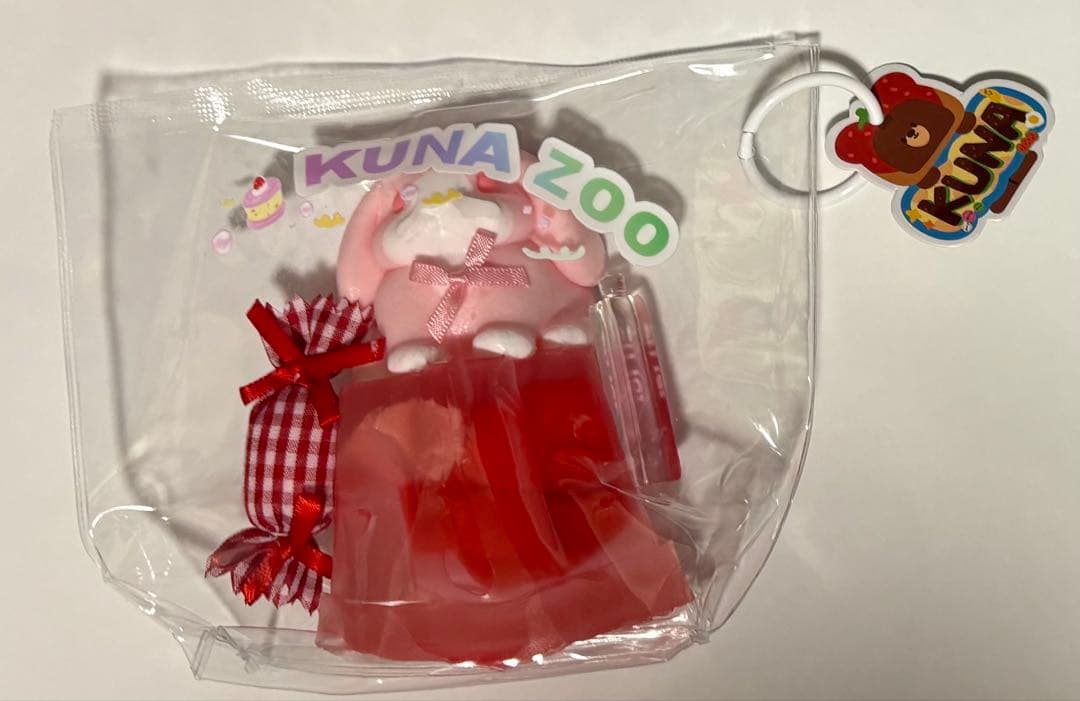 kuna スクイーズ　ねこ　キャット　ビスケット　うさぎ　ゼリー　4点　セット