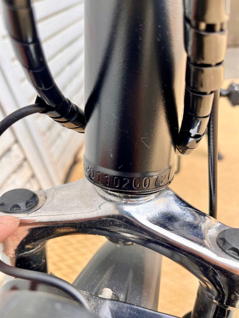 ②【美品】折りたたみ式電動アシスト自転車