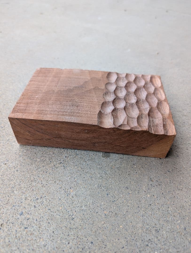 ウォールナット材 オブジェ