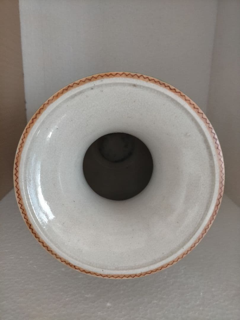 薩摩焼　保土田造　明治時代　花瓶　一対　pair