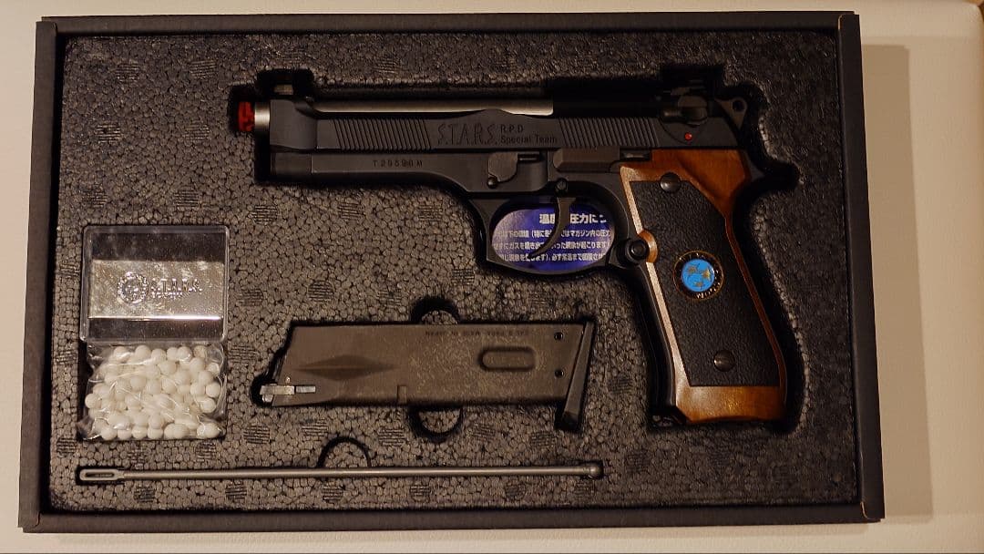 サムライエッジ M92F　STARSカスタム　ジル モデル　ベレッタ　ガスガン