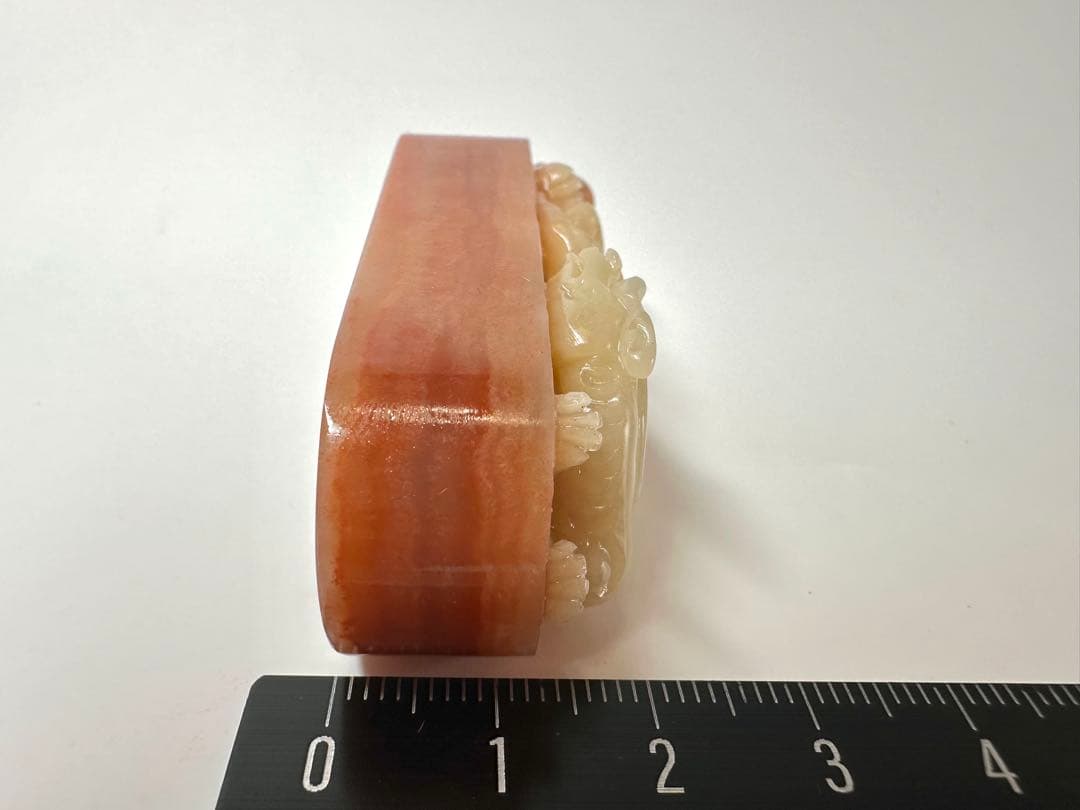 螭虎 古獣　田黄　高級印材　ラオス　篆刻　印材　印石　書道　落款　遊印