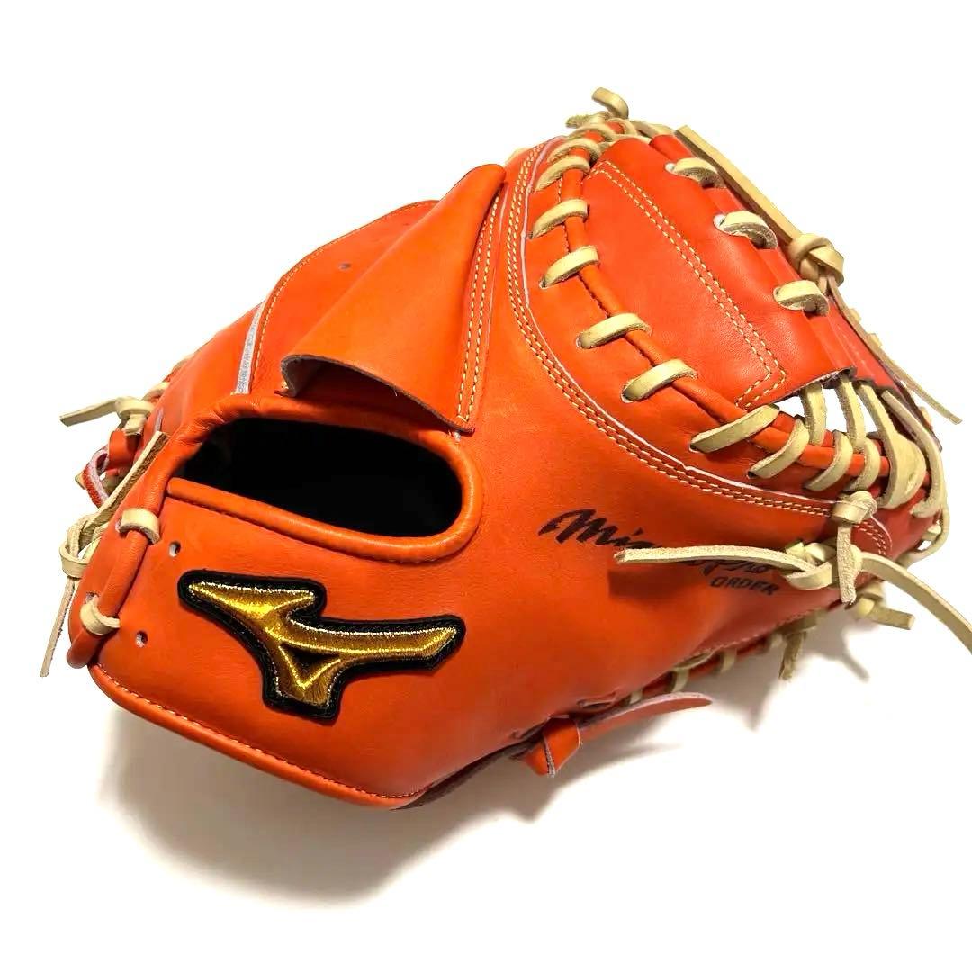 【未使用】ミズノプロ 硬式 キャッチャーミット オーダー