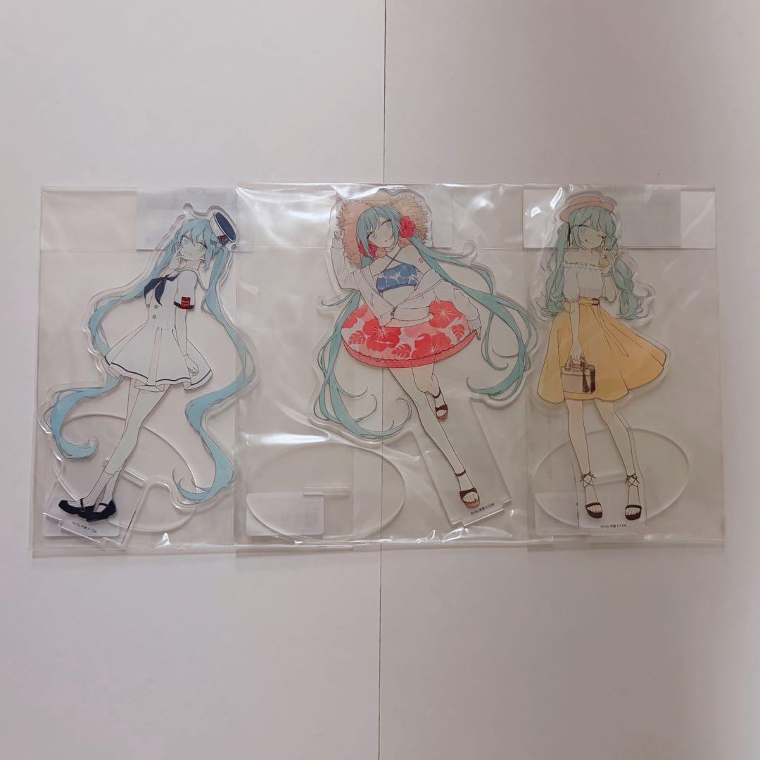 初音ミク 赤倉 アクリルスタンド アクスタ まとめ売り 全種セット 新品未開封
