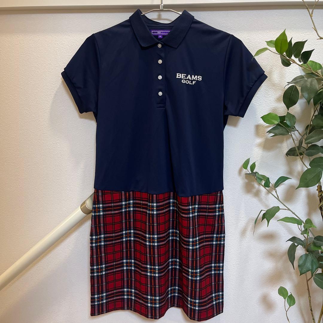 BEAMS GOLF：ポロシャツワンピース