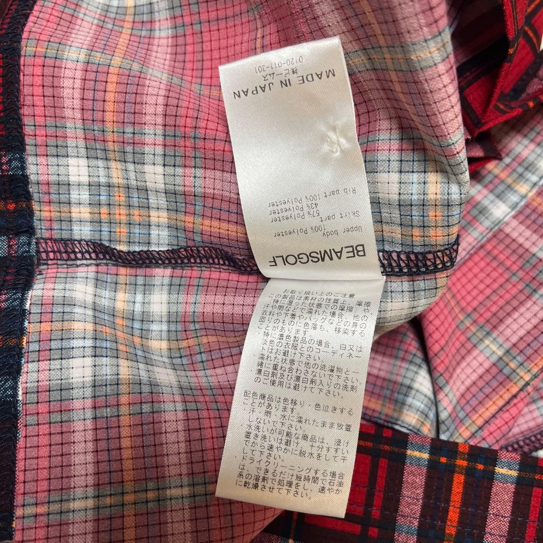 BEAMS GOLF：ポロシャツワンピース