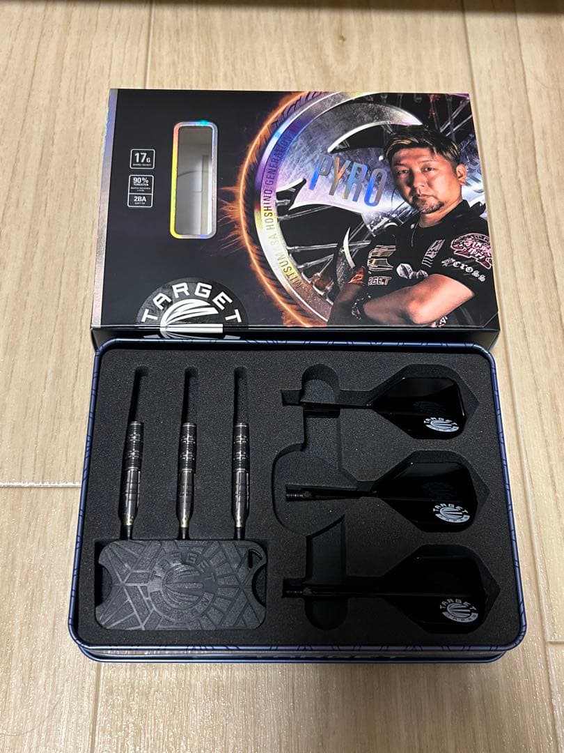 TARGET 星野光正　PYRO G11 ターゲット　ダーツ　バレル　ブラック