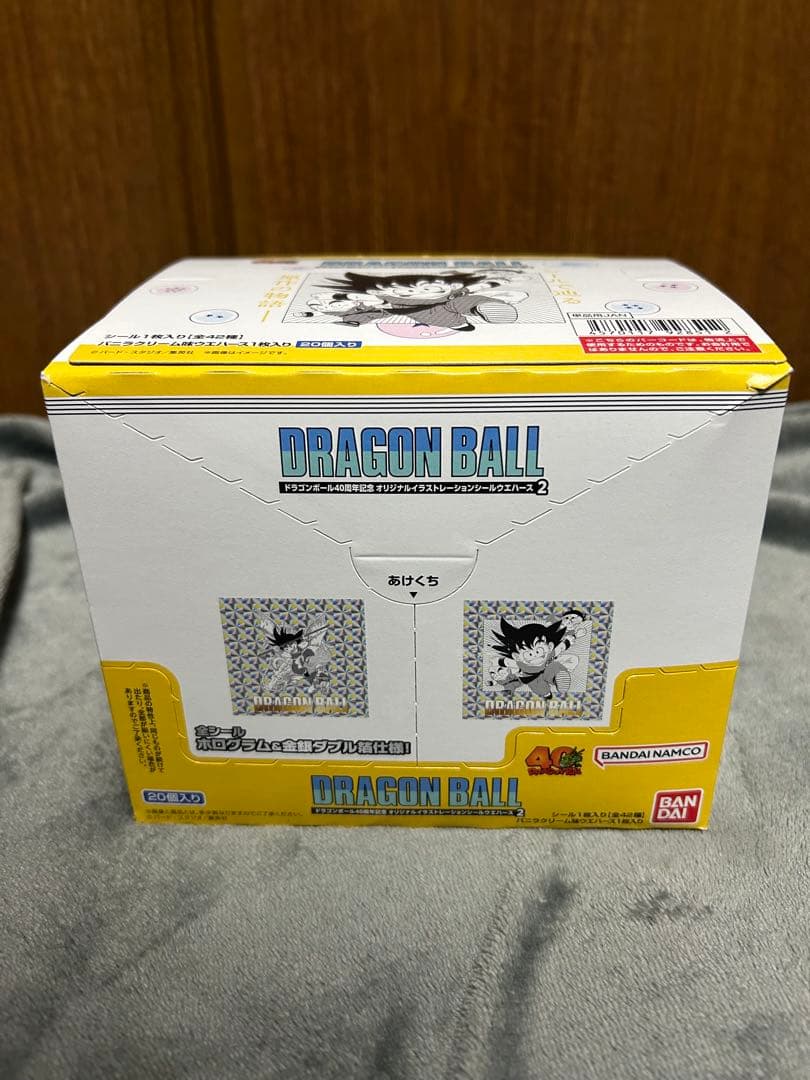 ドラゴンボール40周年記念 オリジナルイラストレーション シールウエハース２