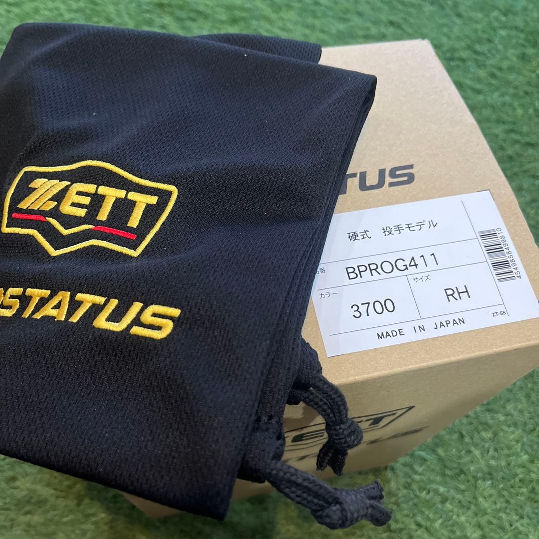 ZETT 硬式グラブ プロステイタス 投手用 左投用