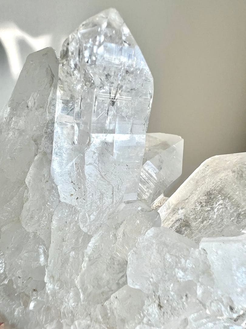 祝春節✨AAAAA宝石質マニハール 天空に浮かぶクリスタル神殿✨ルチル入天使の翼