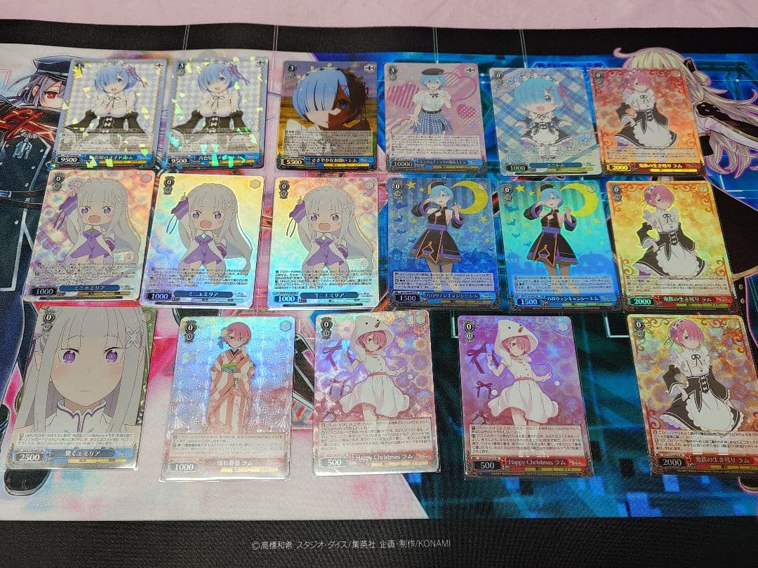 ヴァイスシュヴァルツ リゼロ8門デッキ