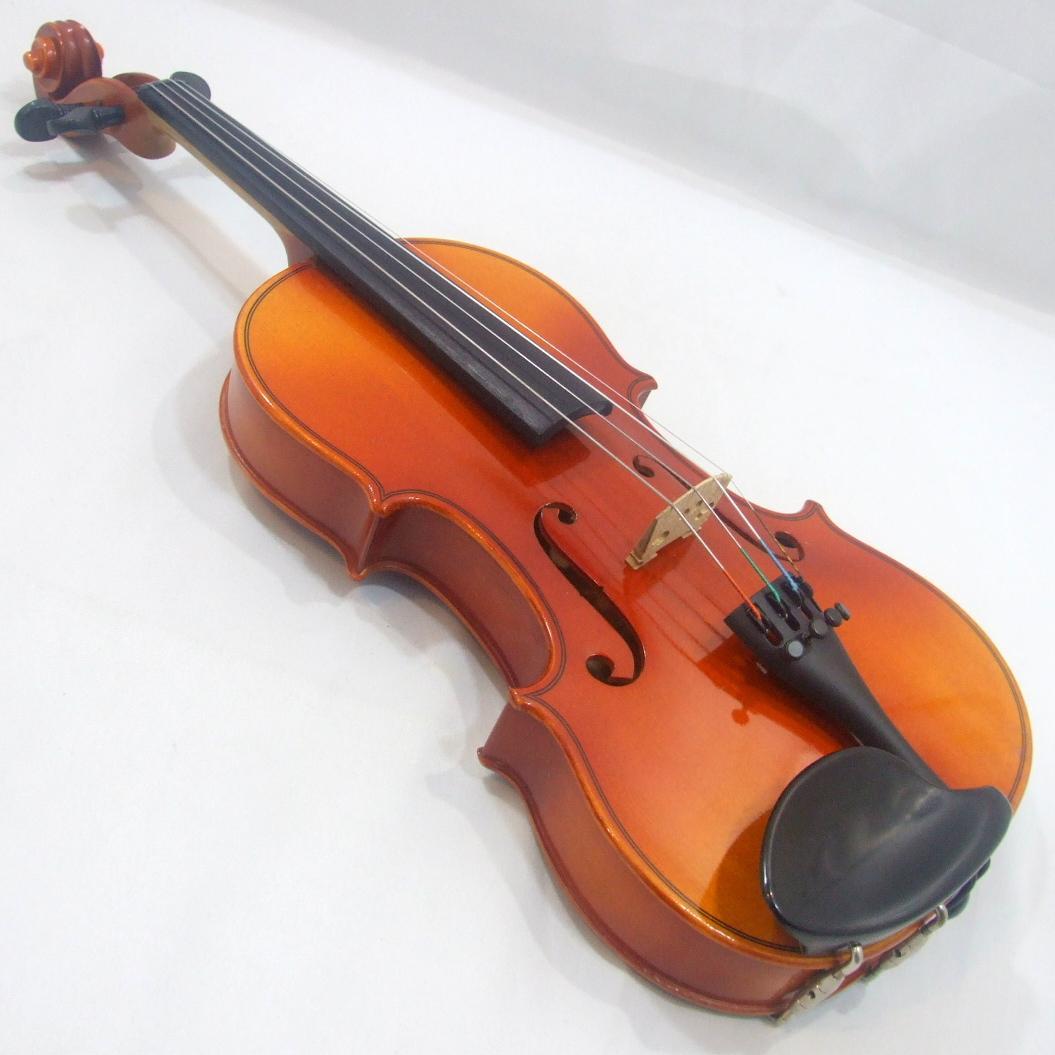 鈴木バイオリン 1/4 No220 未使用弓 ケース 程度良