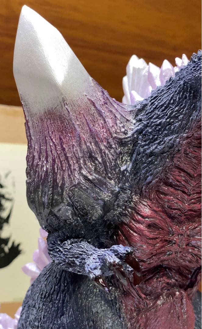 海洋堂 スペースゴジラ レジンキャストキット完成品 原型製作 酒井ゆうじ